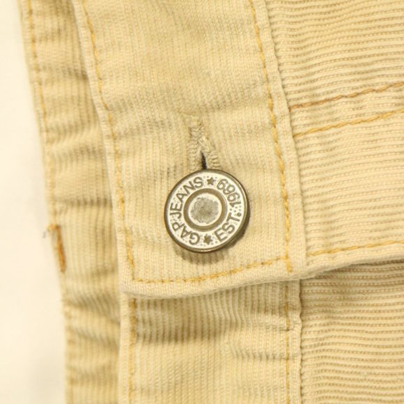GAP JEANS Limited Edition Tan Mini Skirt Sz 4 - Picture 5 of 8